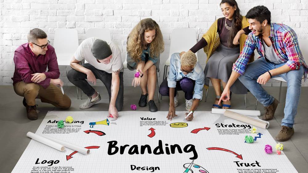 Web Designers incorporate a company's branding when designing a website