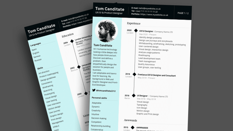 An Introduction to UX Designer Resume